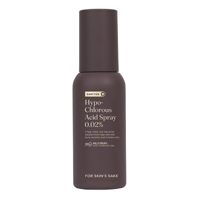 FOR SKIN'S SAKE For Skin's Sake Hypochlorous Acid Spray 0.02% 100ml - Perlindungan untuk Kulit Berjerawat & Iritasi