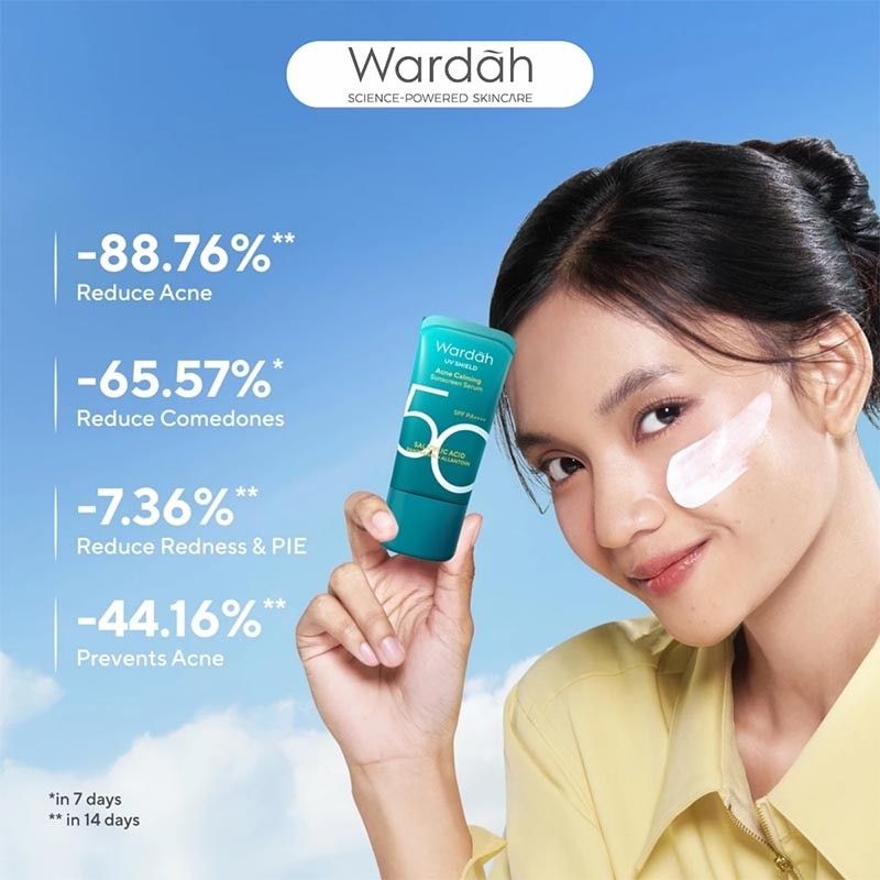 UV Shield Acne Calming Sunscreen Serum SPF 50 PA++++ 100ml