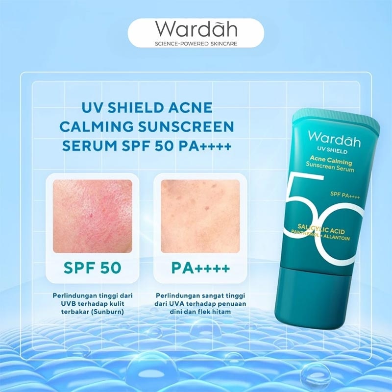UV Shield Acne Calming Sunscreen Serum SPF 50 PA++++ 100ml