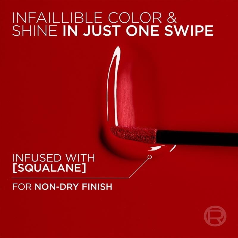 Infallible Laque Resistance 225 Rouge Confidence