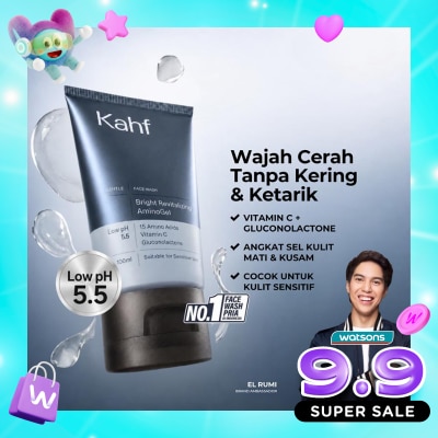 KAHF - Bright Revitalizing Amino Gel Face Wash 100ml image