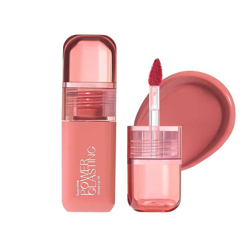 Luxcrime Power Glasting Tinted Lip Oil - Almond Butter 3g