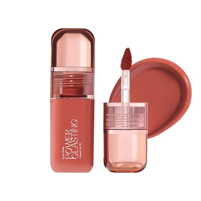 Luxcrime Power Glasting Tinted Lip Oil - Cocoa 3g