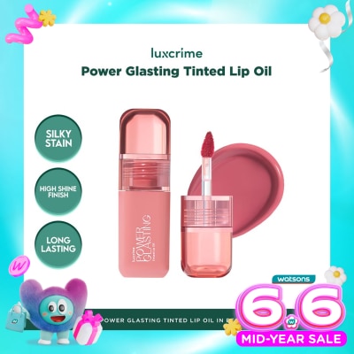 LUXCRIME - Luxcrime Power Glasting Tinted Lip Oil - Peony 3g