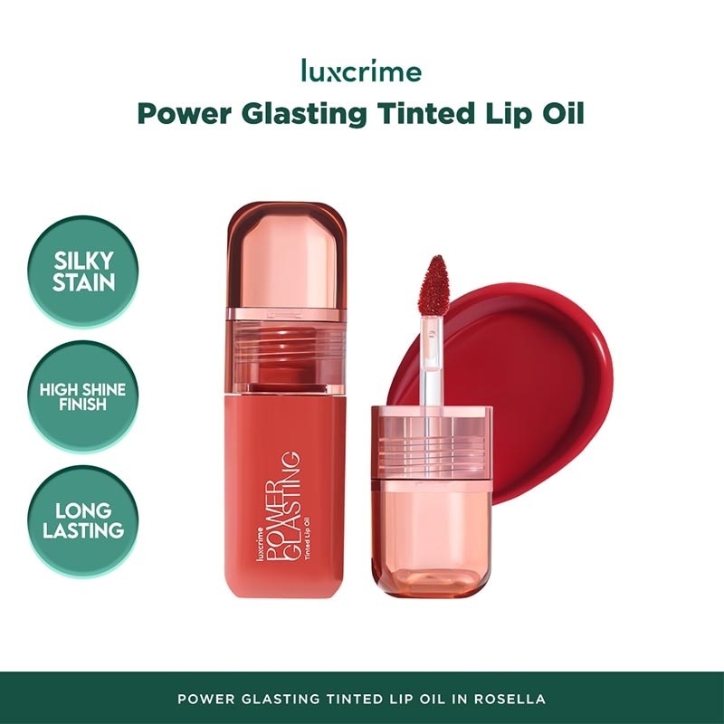 Luxcrime Power Glasting Tinted Lip Oil - Wild Orchid 3g