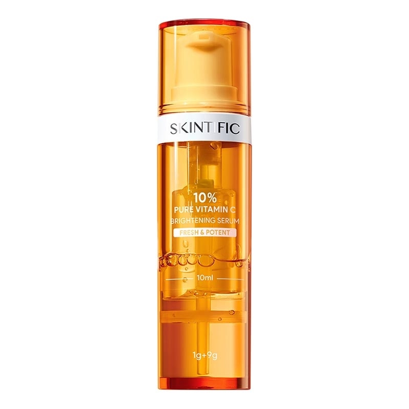 Skintific 10% Pure Vitamin C Brightening Serum 9g + 1g