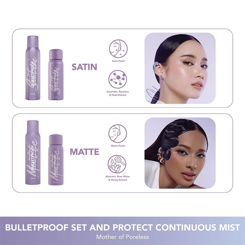 Bulletproof Set and Protect Continuous Mist Satin 150ml