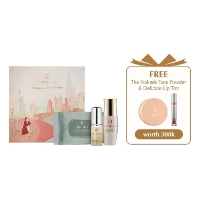 ULTIMA II Ultima II Timeless Ultimate Beauty Kit free Delicate Lip Tint Rose and The Nakeds Face Powder 3L