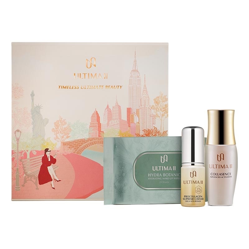 Ultima II Timeless Ultimate Beauty Kit free Rose Electric Quartz