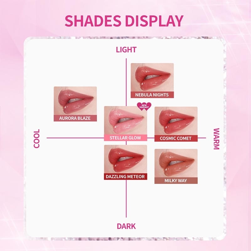 Star-Glazing Steel Lipcerin 018 Milky Way