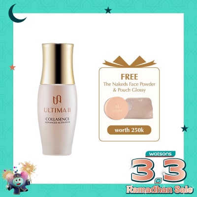 ULTIMA II Ultima II CollaSence Advance Activator 50ml free The Nakeds Face&nbsp;Powder 3L&nbsp;+&nbsp;Pouch