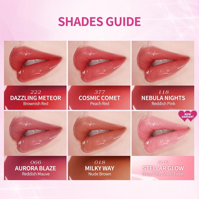 Star-Glazing Steel Lipcerin 377 Cosmic Comet