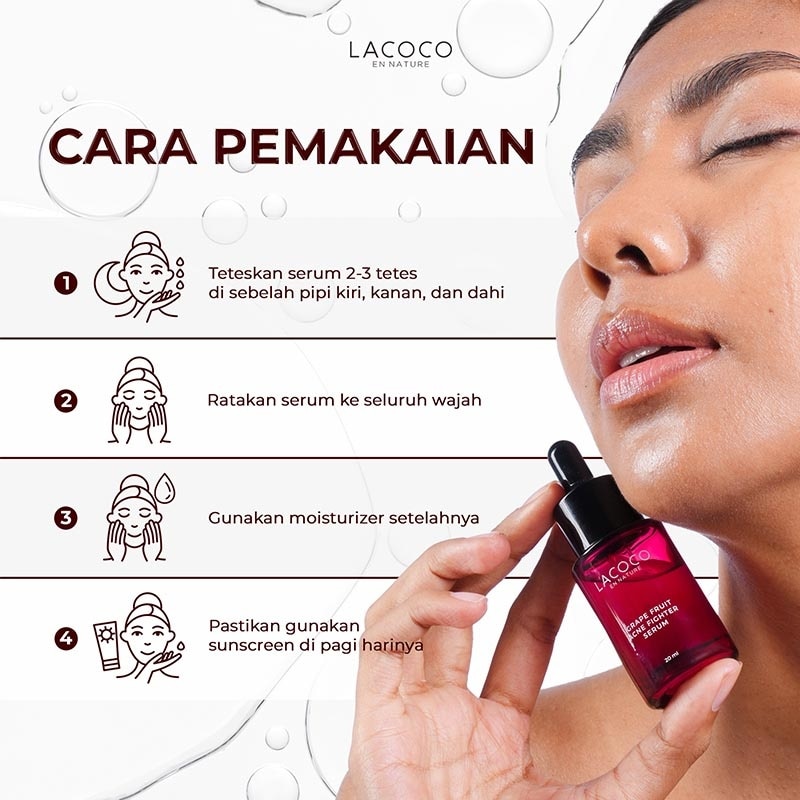Lacoco Grape Fruit Acne Fighter Serum 20ml