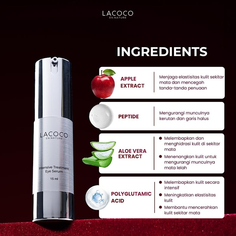 Lacoco Intensive Treatment Eye Serum 15ml