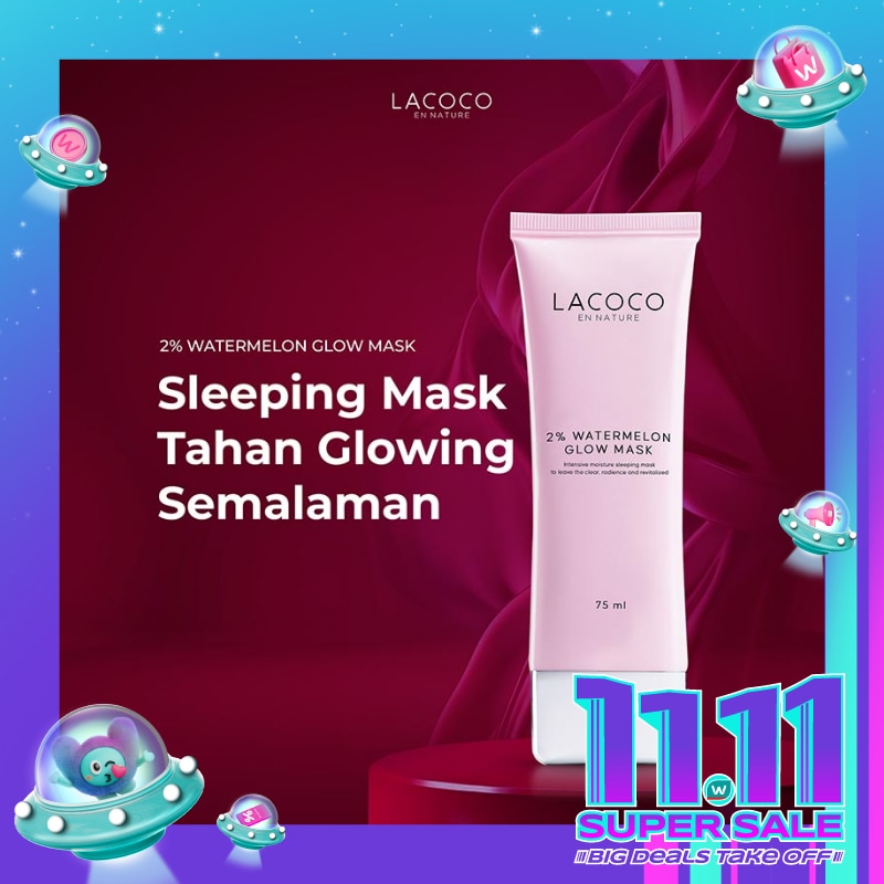 Lacoco 2% Watermelon Glow Mask 75ml