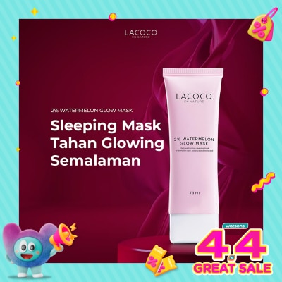 LACOCO - Lacoco 2% Watermelon Glow Mask 75ml