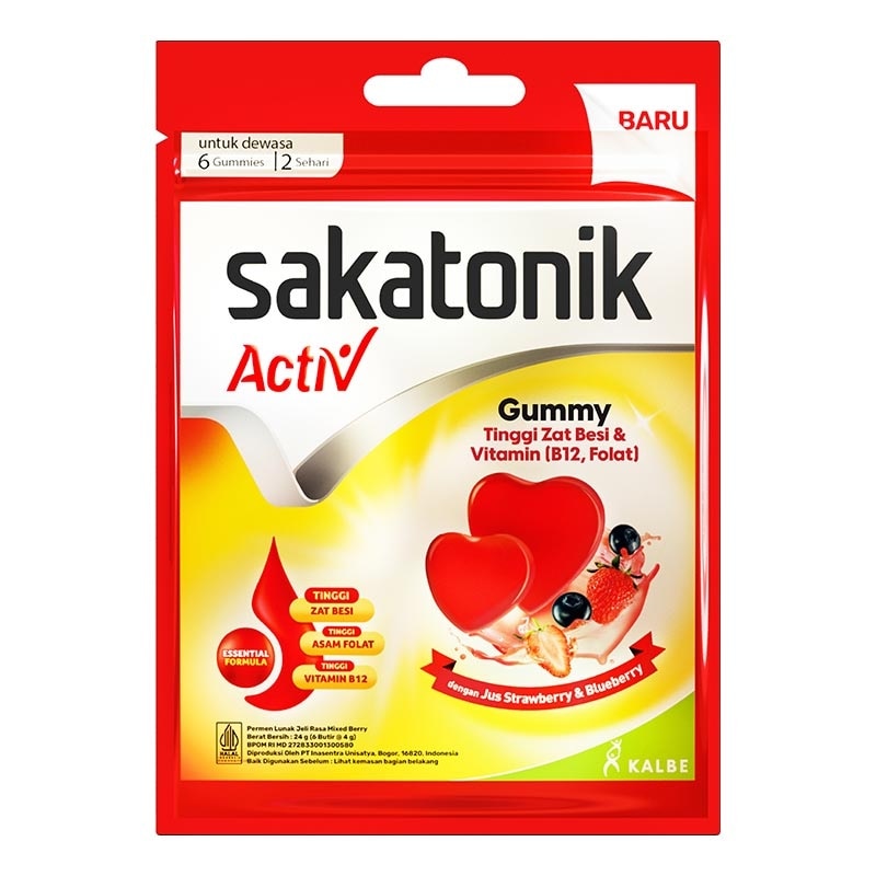 Sakatonik Activ Gummy 6'S