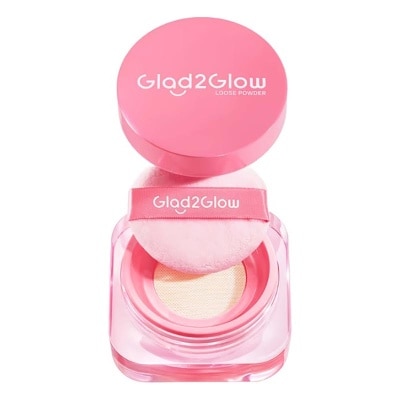 GLAD2GLOW Glad2Glow Perfect Blur & Cover Loose Powder 00 Milkshake