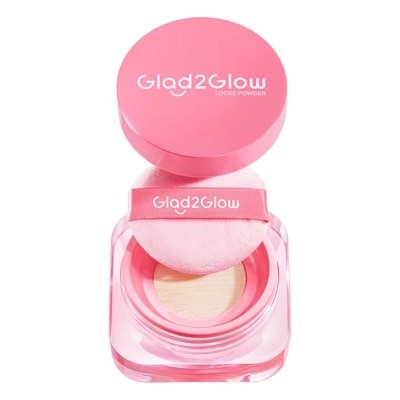 GLAD2GLOW Glad2Glow Perfect Blur & Cover Loose Powder 01 Marshmallow