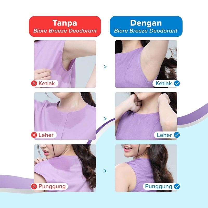 Breeze Deodorant Lasting Fresh Gel Minty Floral 100ml