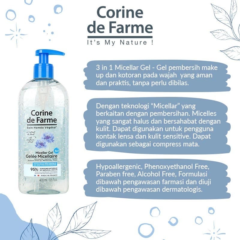 Micellar Gel Refreshing 3in1 400ml