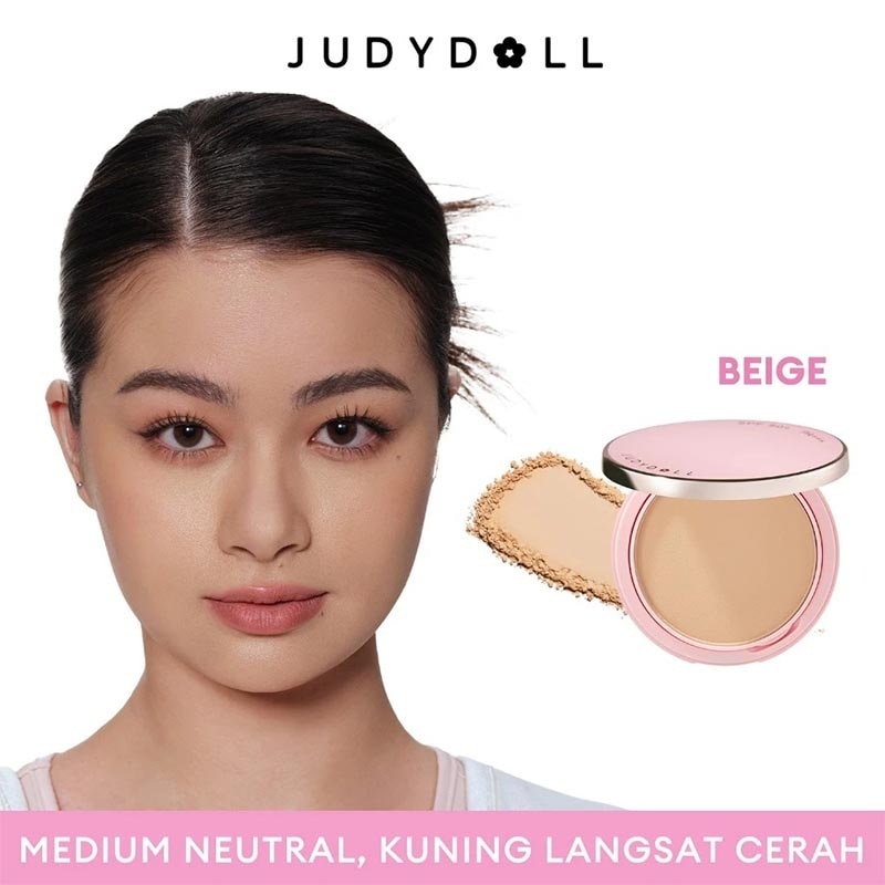 Judydoll Peach Skin Matte 2-Way Cake - Beige 14g