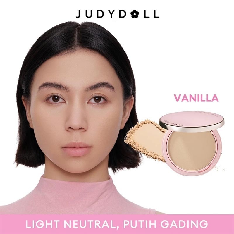 Judydoll Peach Skin Matte 2-Way Cake - Vanilla 14g