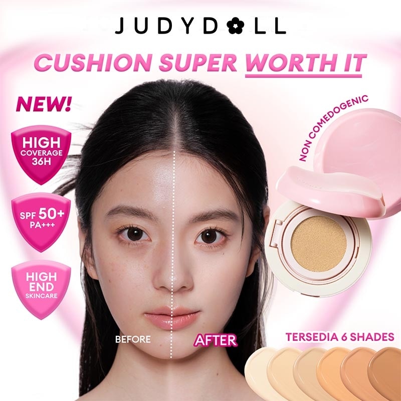Judydoll Fresh Matte Cushion - Light 12.5g