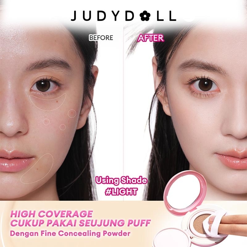 Judydoll Fresh Matte Cushion - Light 12.5g