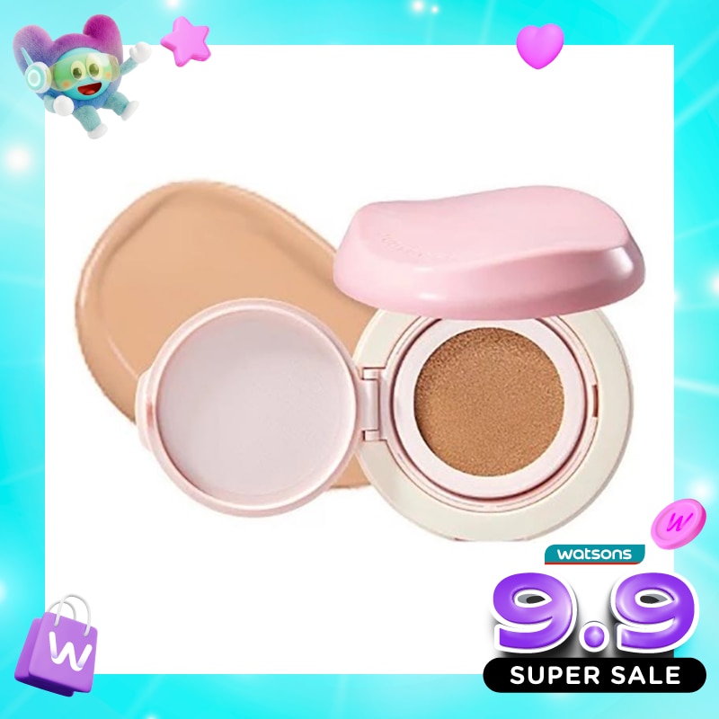 Triple Pink Shield Cushion Tan image
