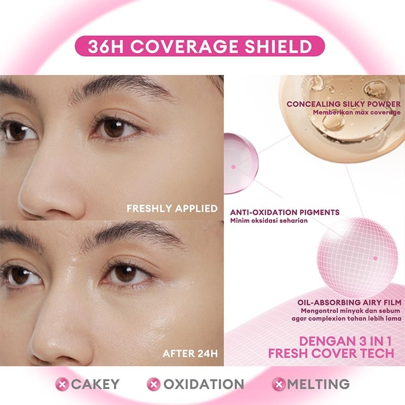 Judydoll Fresh Matte Cushion - Vanilla 12.5g