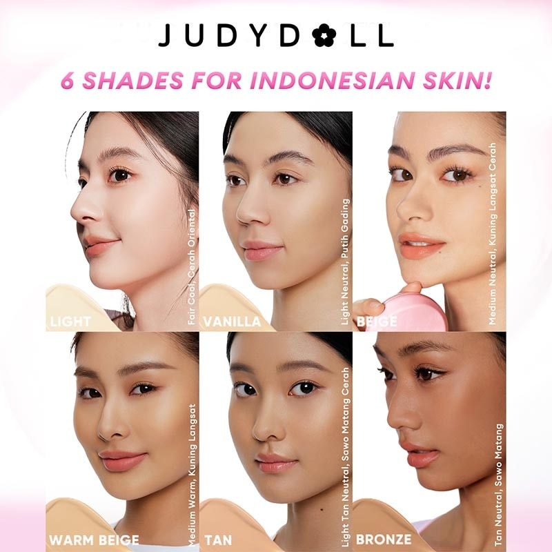 Judydoll Fresh Matte Cushion - Warm Beige 12.5g