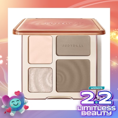 JUDYDOLL Highlight & Contour Palette #01 Cool