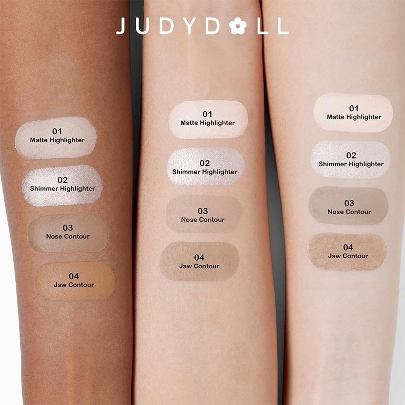 Judydoll Highlight & Contour #02 - Warm 9g