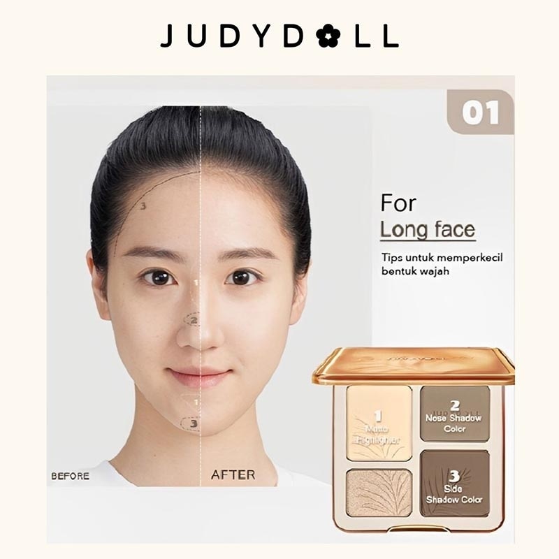 Judydoll Highlight & Contour #02 - Warm 9g