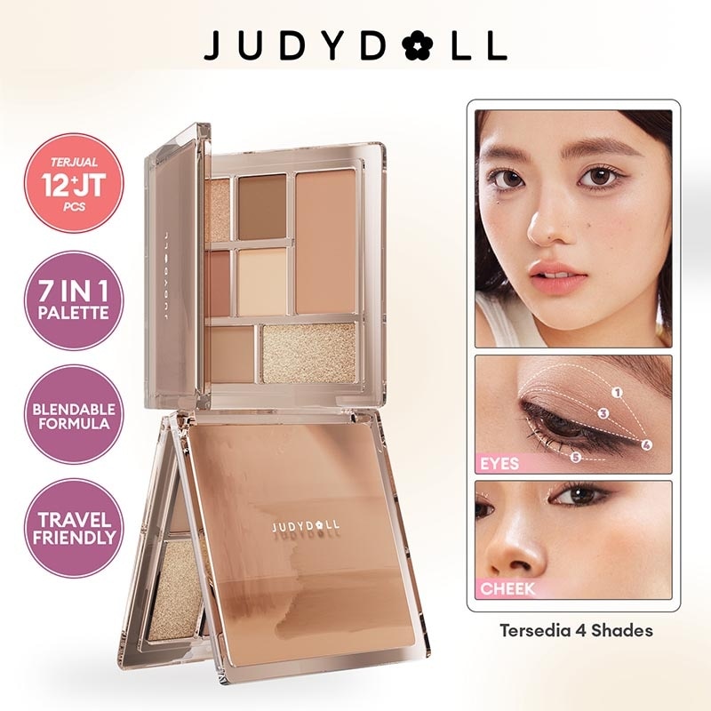 Judydoll All-In-One Palette For Your Full Face [17] 8.5g