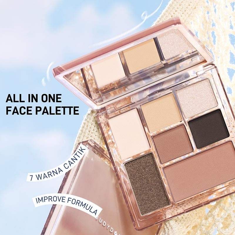 Judydoll All-In-One Palette For Your Full Face [17] 8.5g