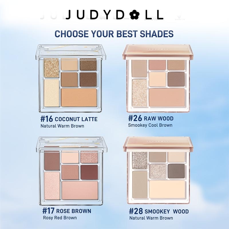 Judydoll All-In-One Palette For Your Full Face [17] 8.5g