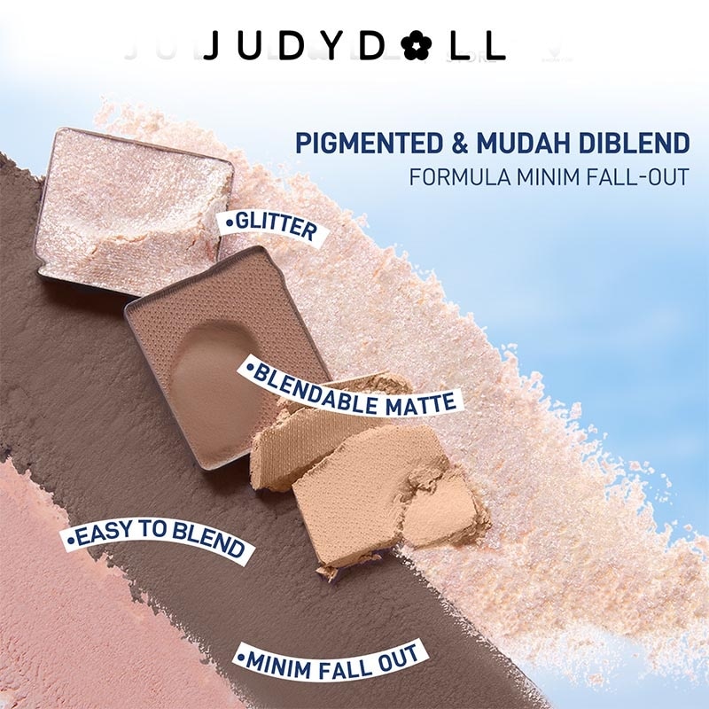 Judydoll All-In-One Palette For Your Full Face [17] 8.5g