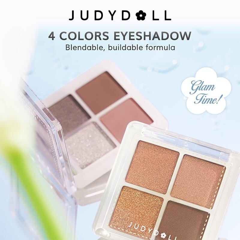 Judydoll 4 Colors Eyeshadow #62 4.8g