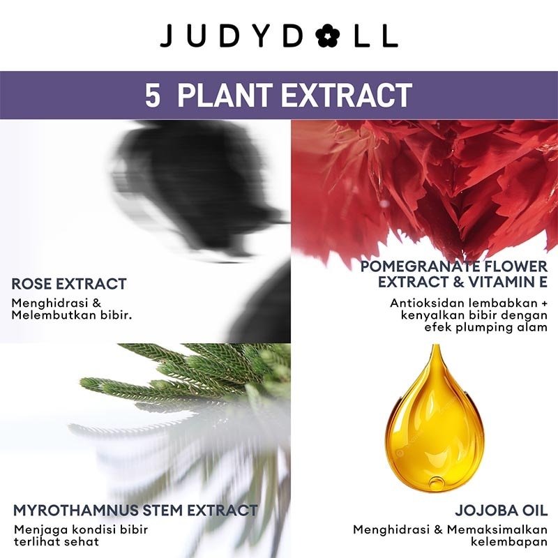 Judydoll Watery Essence Lip Glaze G02 4ml