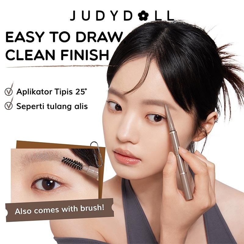 Judydoll Long-Lasting Eyebrow Gel Pencil #01 Light Brown 0.15g