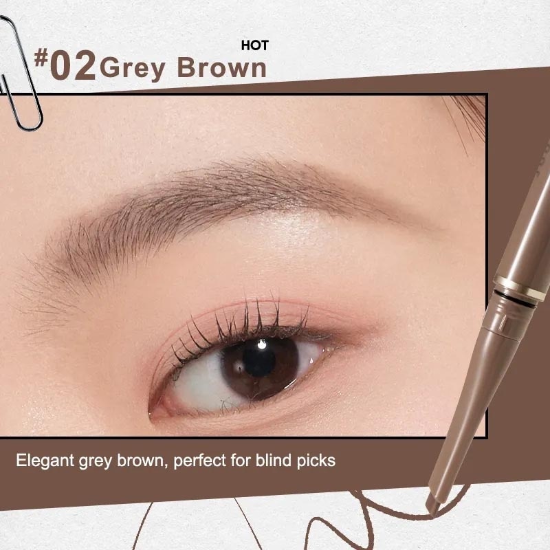 Judydoll Long-Lasting Eyebrow Gel Pencil #02 Ash Brown 0.15g