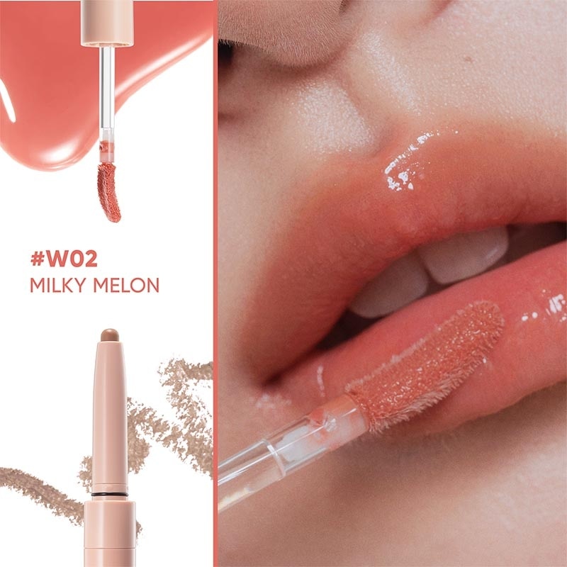 Judydoll Lip Liner And Gloss Duo W02 10g