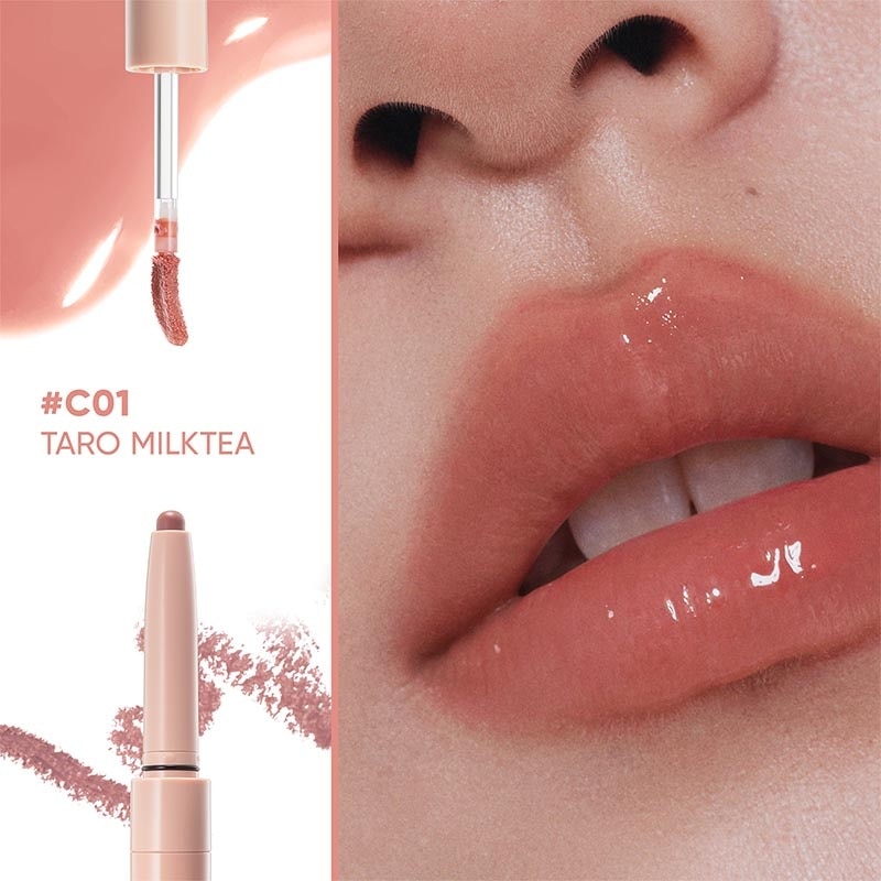 Judydoll Lip Liner And Gloss Duo C01 10g