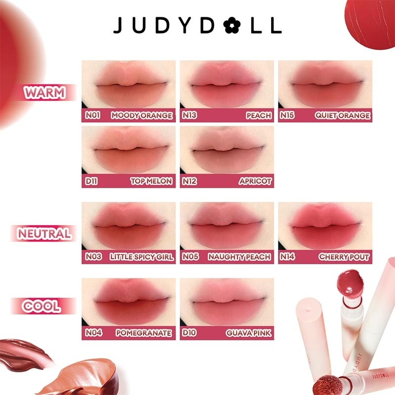 Judydoll Matte Lip Cream #N01 1.8g