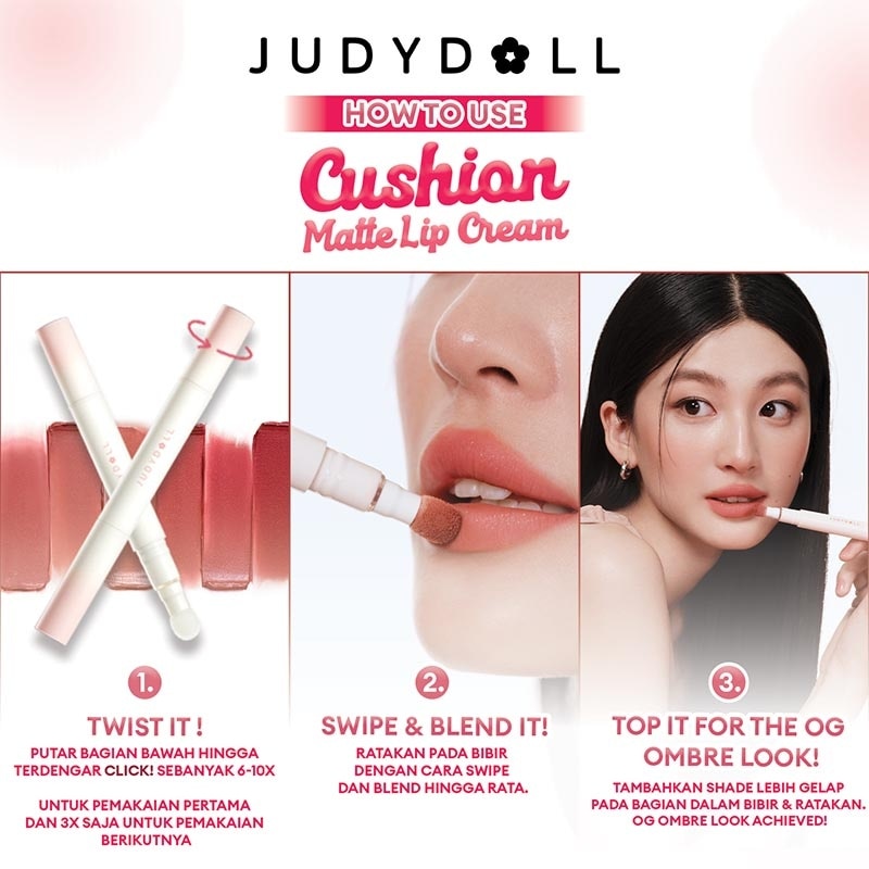 Judydoll Matte Lip Cream #N03 1.8g
