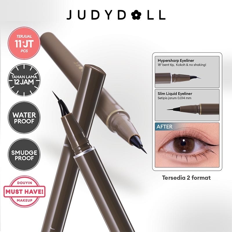 Judydoll Hyper Sharp Eyeliner #02 Deep Brown 0.4g