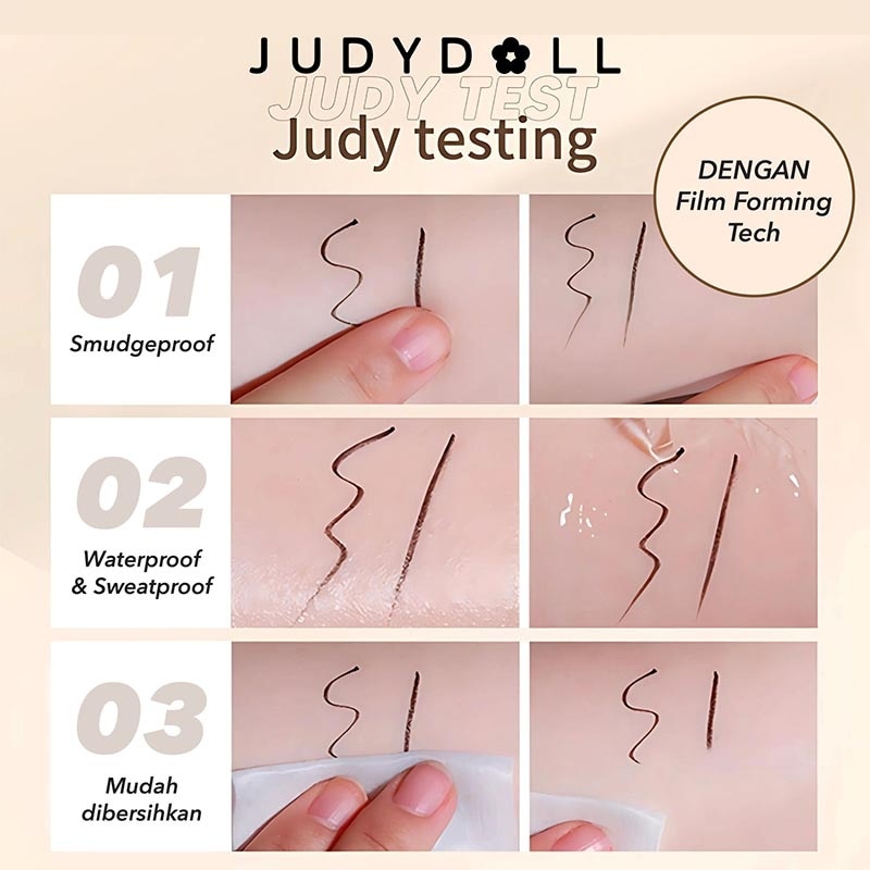 Judydoll Hyper Sharp Eyeliner #02 Deep Brown 0.4g
