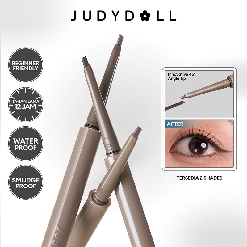 Judydoll Slim Gel Eyeliner #01 Black Brown 0.06g